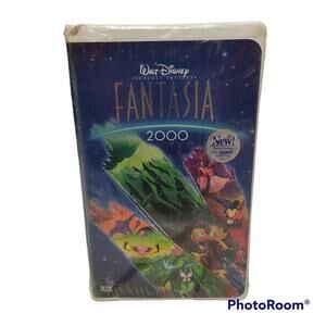 Walt Disney Fantasia 2000 Clamshell VHS 2000 Complete Sealed